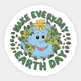 Earth day Sticker